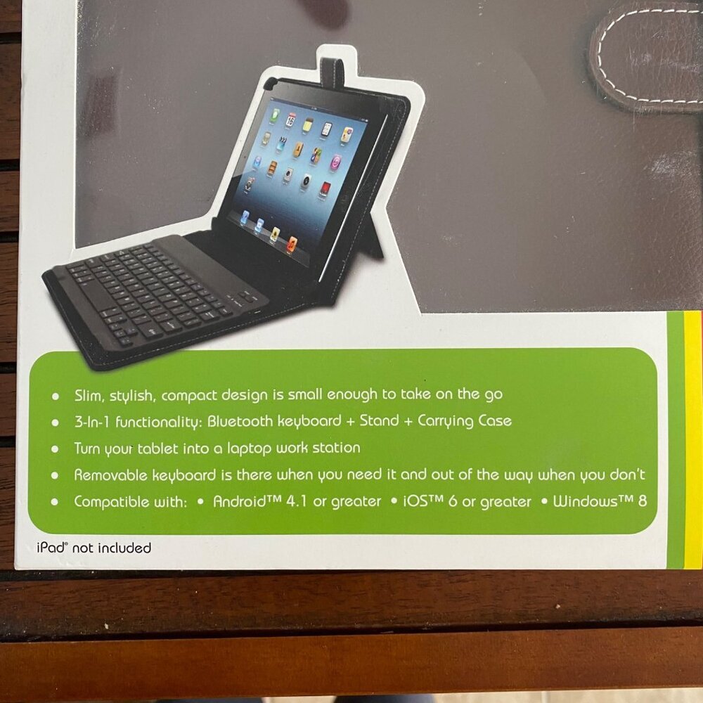 Digital Gadgets Universal Bluetooth Keyboard Case For 10" Tablets & iPad NEW - Picture 10 of 10